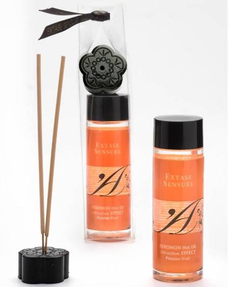 Óleo de Massagem Efeito Calor EXTASE SENSUAL Fruta da Paixão 100 ml