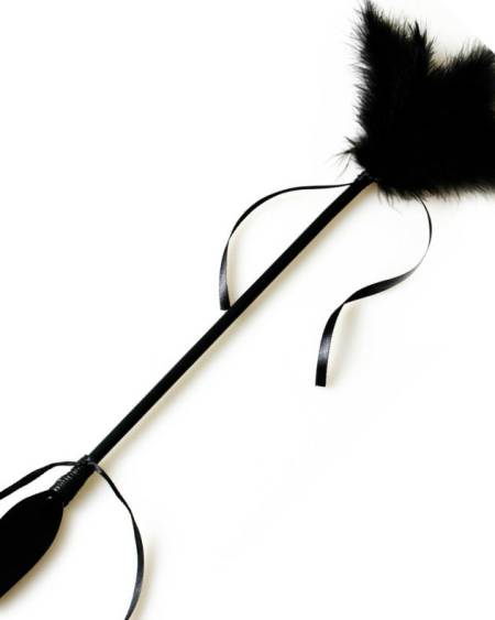 SECRETPLAY - FUSTA & PLUMA NEGRO