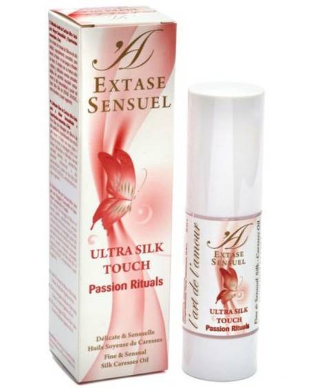 Óleo de massagem Ultra Silk Touch Passion Rituals da Extase Sensual