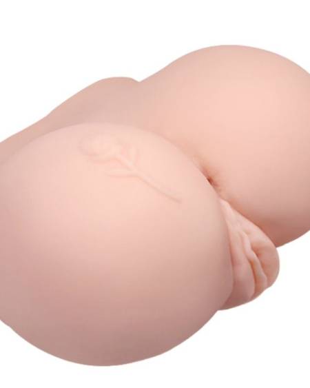 Masturbador vagina e ânus com tatuagem e vibração