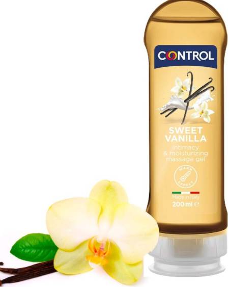 Gel de massagem Control 2 em 1 Madagascar Sweetness 200 ml