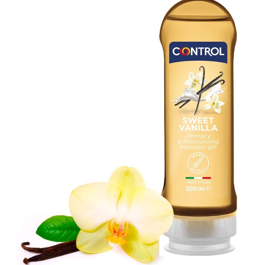 Gel de massagem Control 2 em 1 Madagascar Sweetness 200 ml