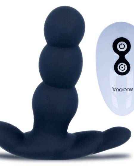 Vibrador anal Pearl da NALONE em preto