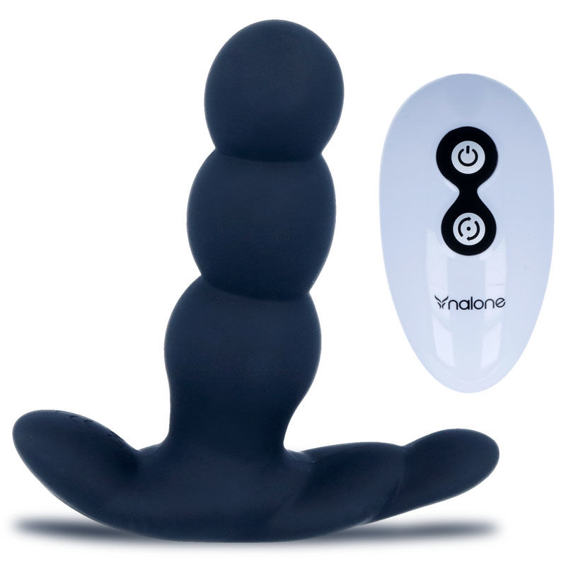 Vibrador anal Pearl da NALONE em preto