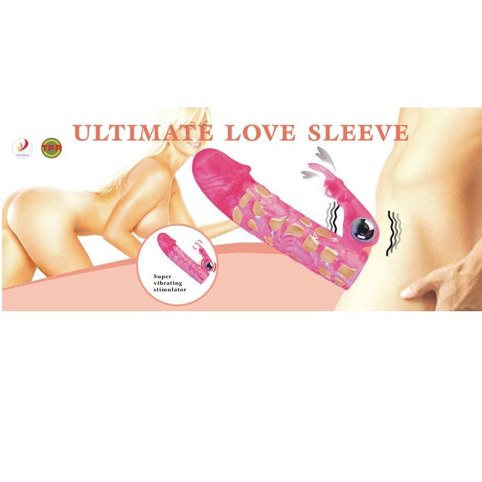Funda extensora BAILE com estimulador de clítoris e vibração