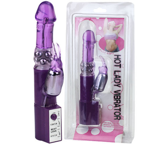 Virbrador BAILE Hot Lady II Rotador Rabbit Pearl