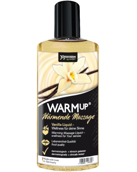 JOYDIVISION WARMUP - ACEITE DE MASAJE EFECTO CALOR VAINILLA 150ML