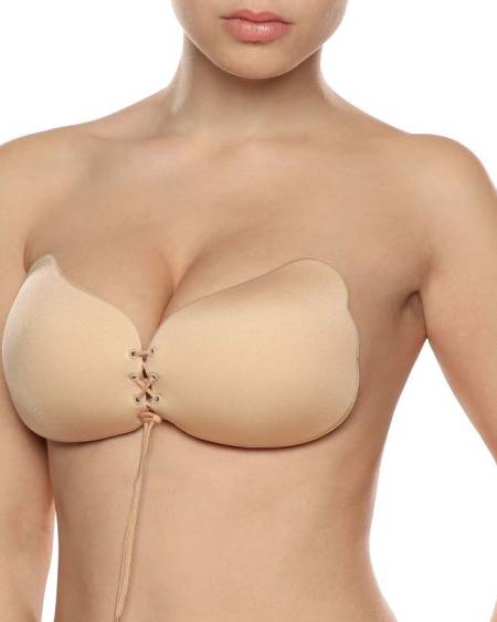 BYE-BRA - LACE-IT REALZADOR PUSH-UP BEIGE COPA D