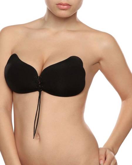 BYE-BRA - LACE-IT REALZADOR PUSH-UP NEGRO COPA D