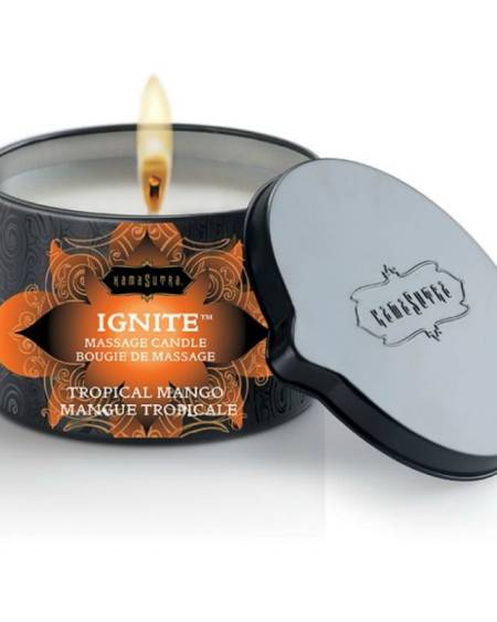 KAMASUTRA - VELA DE MASAJE MANGO TROPICAL 170 GR