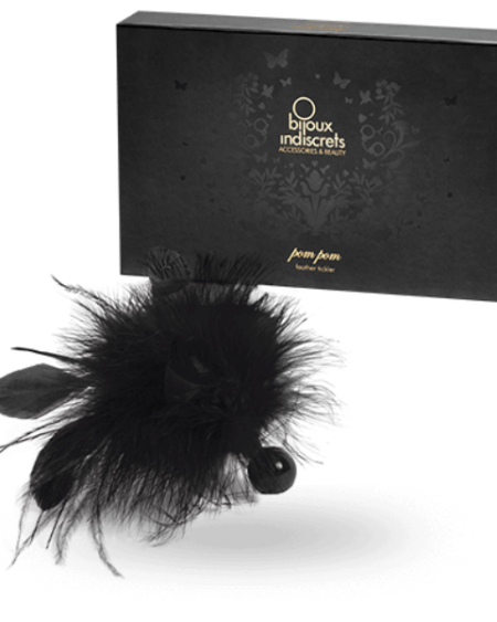 Bijoux Indiscrets - Pom Pom Plumero de Plumas em destaque