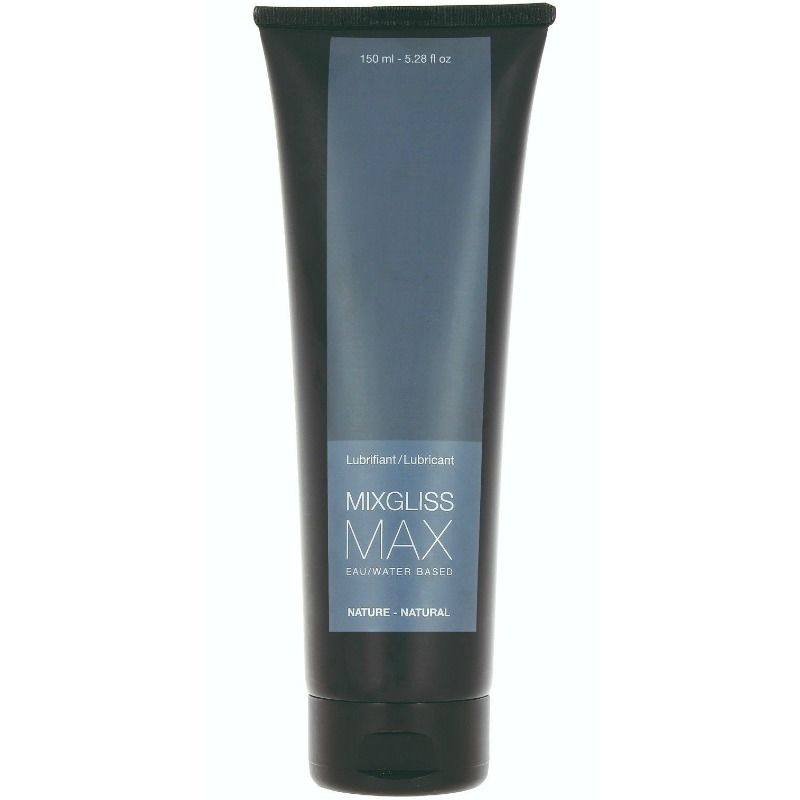 Mixgliss Max Lubrificante Base Água Extra Lubrificação 150 ml