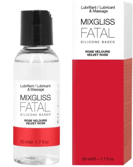 Lubrificante Mixgliss Fatal Silicone Rosas 50 ml