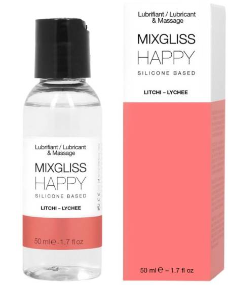 Lubrificante de silicone Mixgliss Happy Litchi 50 ml