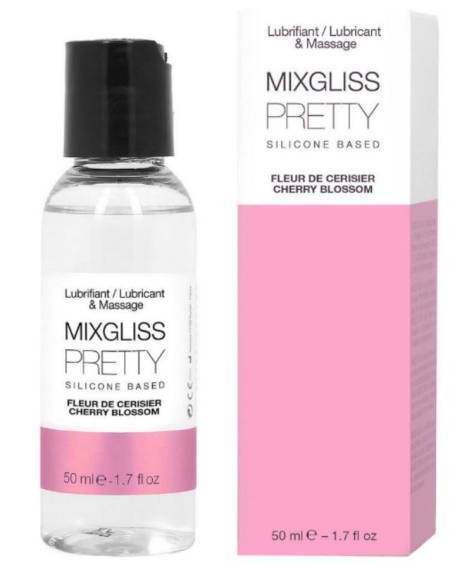 Lubrificante Mixgliss Pretty Silicone Flor de Cereja 50 ml
