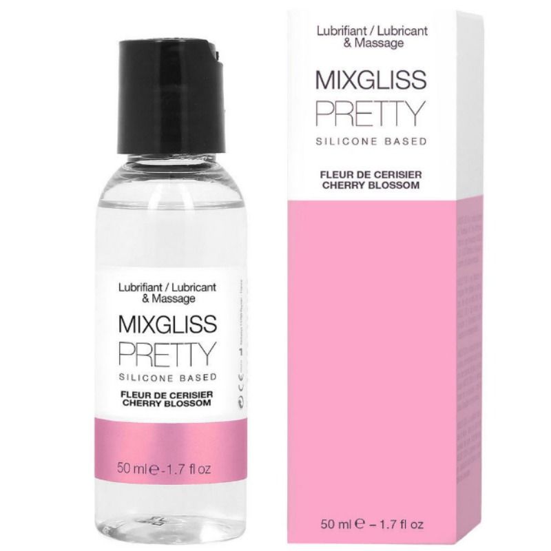 Lubrificante Mixgliss Pretty Silicone Flor de Cereja 50 ml