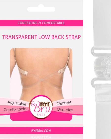 BYE-BRA - TIRANTES ESPALDA TRANSPARENTE REDUCTOR