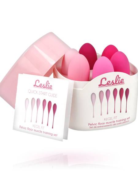 LESLIE - KEGEL FIT ENTREGADOR SUELO PELVICO 6 PESOS