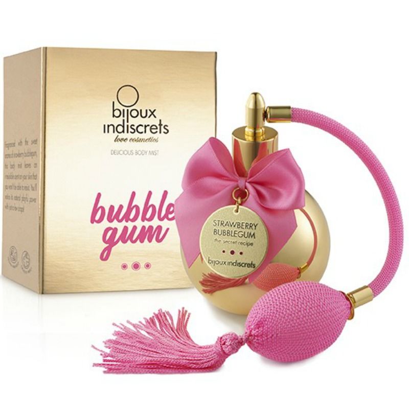 BIJOUX INDISCRETS — Bubble gum bruma corporal chicle morango 100 ml