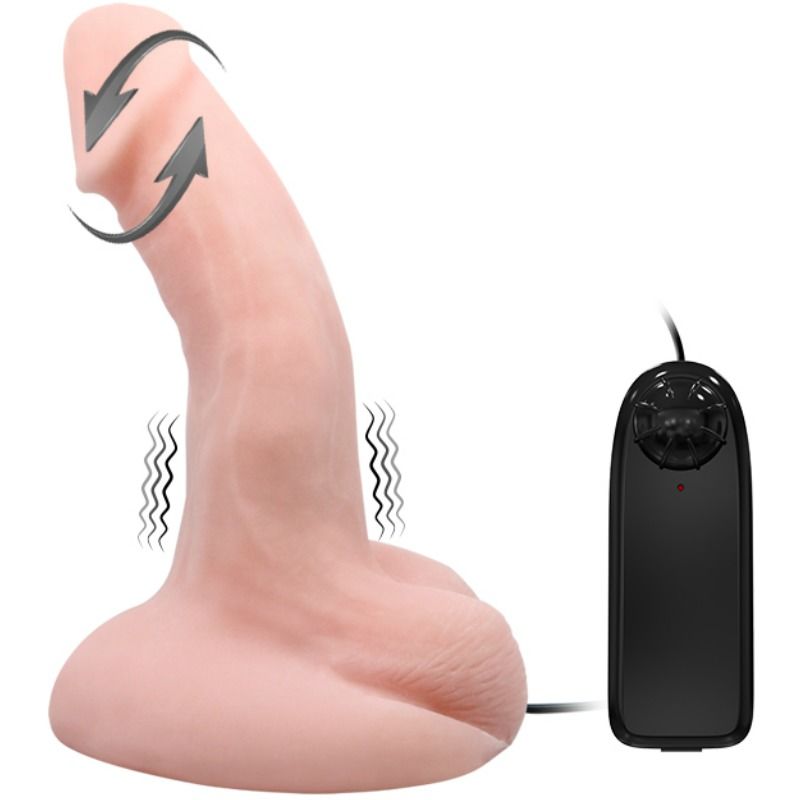 Dildo Arbitrariness da BAILE com vibração e rotação