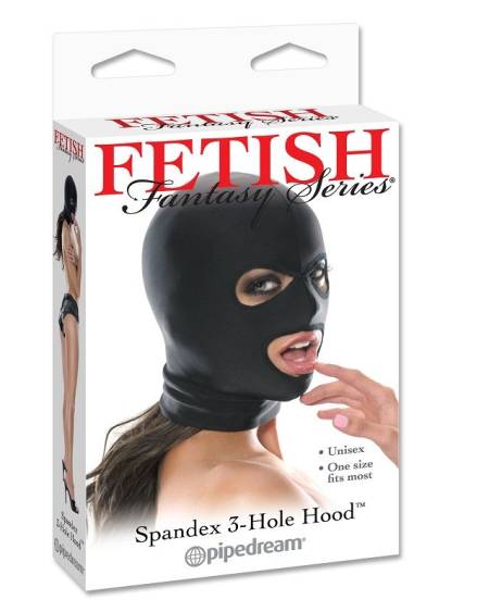Máscara com 3 Aberturas da FETISH FANTASY SERIES