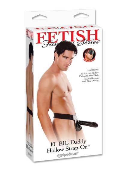 FETISH FANTASY SERIES - Arnés Hueco Realístico em Preto