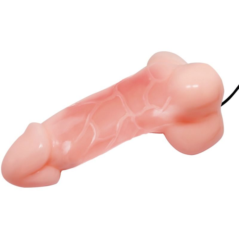 BAILE - VIBRADOR REALÍSTICO BÁRBARA NATURAL 21 CM
