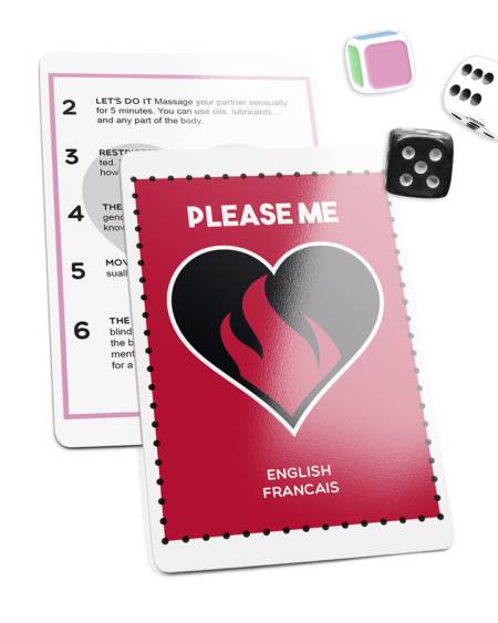 ARIA - PLEASE ME PLAY CARTAS + 3 DADOS