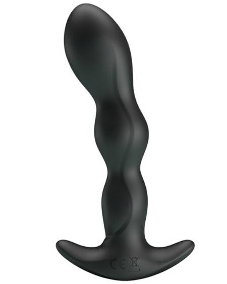 Massajador anal PRETTY LOVE com ponta arredondada e pega de fácil agarre