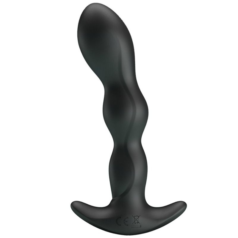 Massajador anal PRETTY LOVE com ponta arredondada e pega de fácil agarre