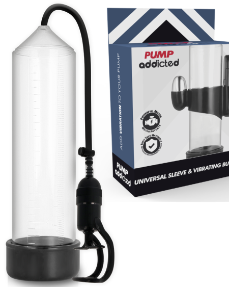 Bomba de ereção PUMP ADDICTED RX5 com vibrador