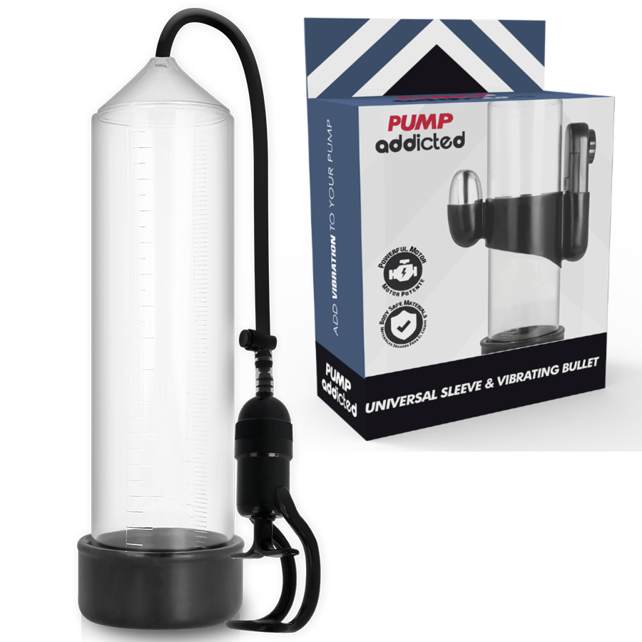 Bomba de ereção PUMP ADDICTED RX5 com vibrador