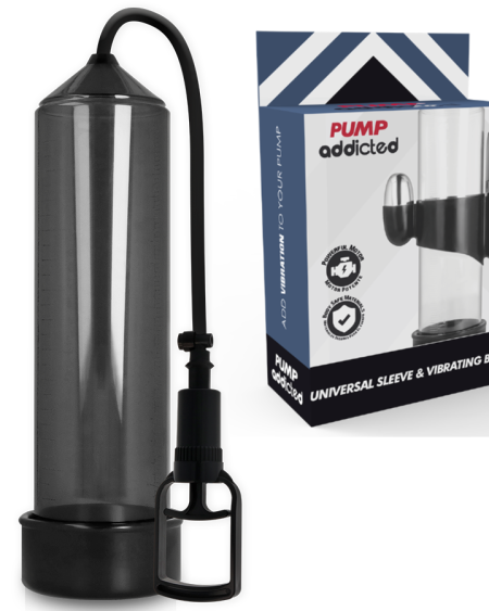 Bomba peniana PUMP ADDICTED RX7 com vibrador