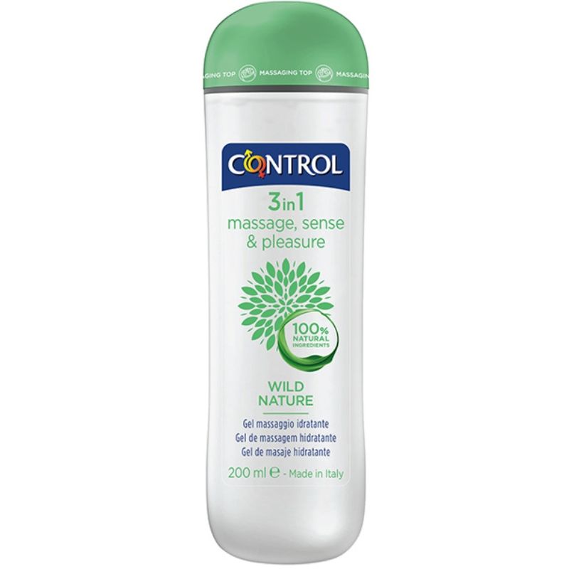 Gel de Massagem Wild Nature 3 em 1 200 ml