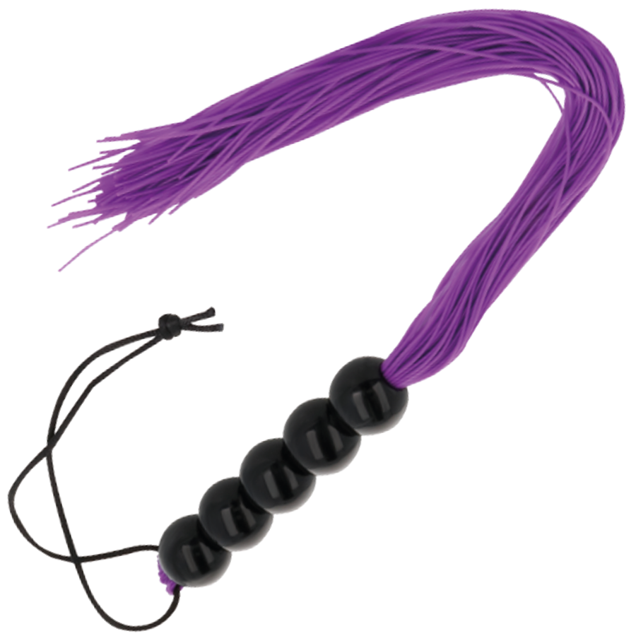 Látigo bondage lilás da coleção Darkness