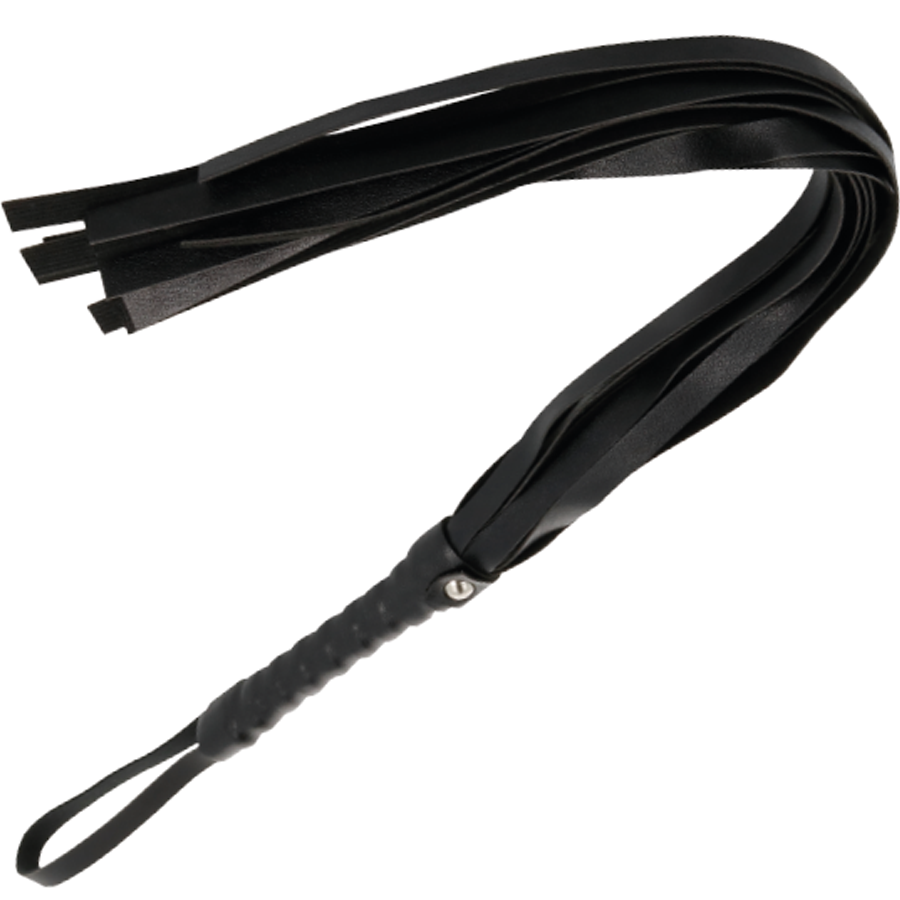 Látigo bondage preto 45 cm da marca Darkness