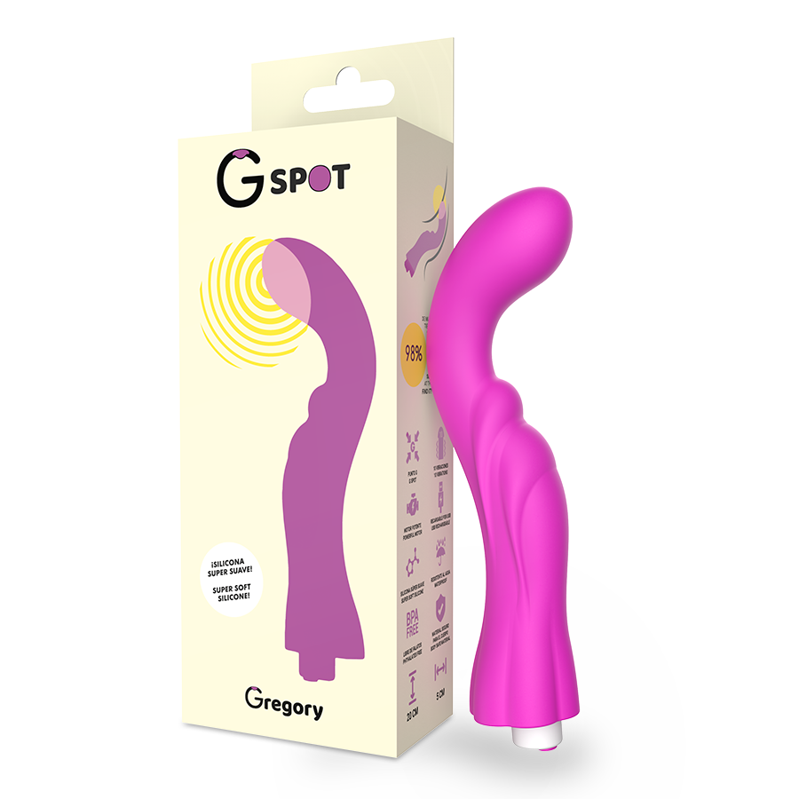 G-SPOT Gregory Vibrador Violeta