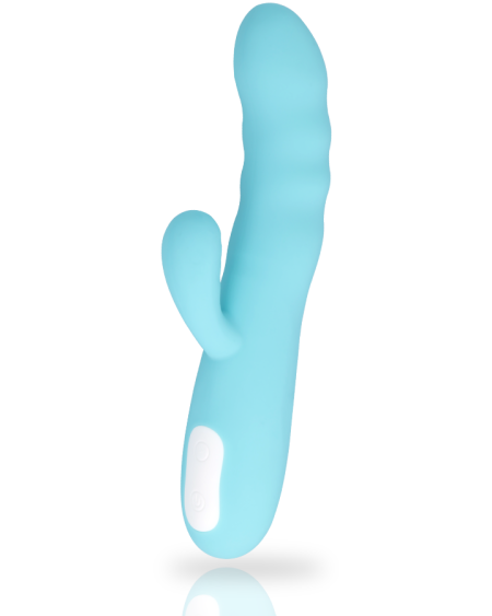 Vibrador Rotador Eiffel Azul Turquesa