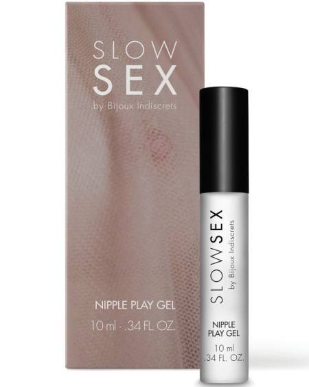Gel estimulante para mamilos SLOW SEX da Bijoux Indiscreets