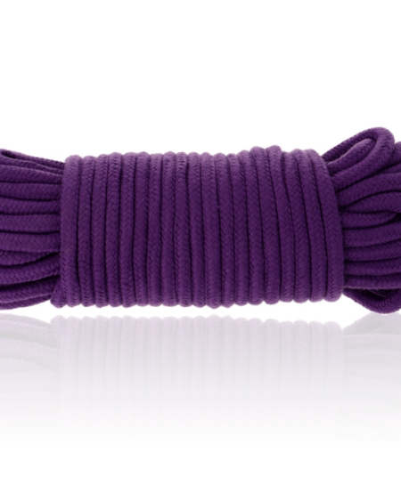 Corda de algodão bondage lilás 20 metros