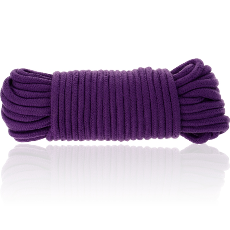 Corda de algodão bondage lilás 20 metros