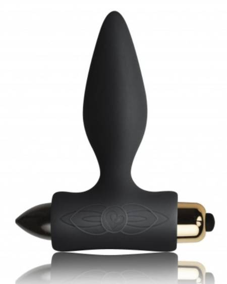 Plug anal vibratório ROCKS-OFF Petite Sensations com ponta cónica e base em T
