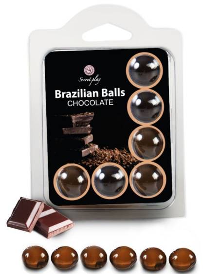 Conjunto de 6 bolas brasileiras aromáticas SECRETPLAY