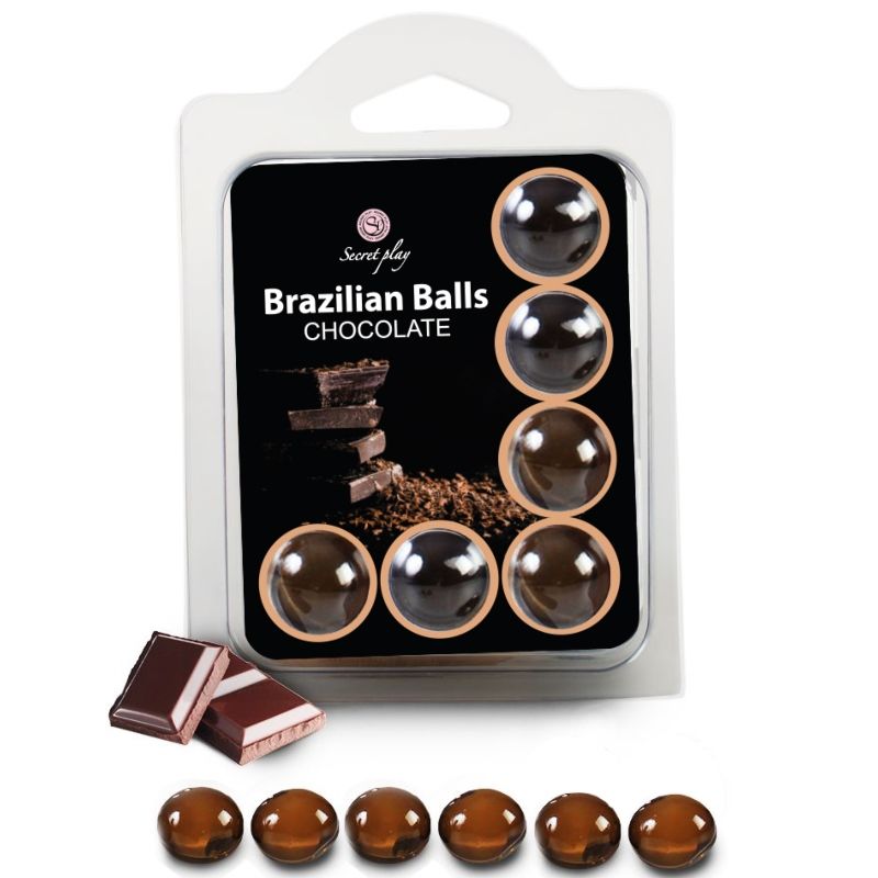 Conjunto de 6 bolas brasileiras aromáticas SECRETPLAY