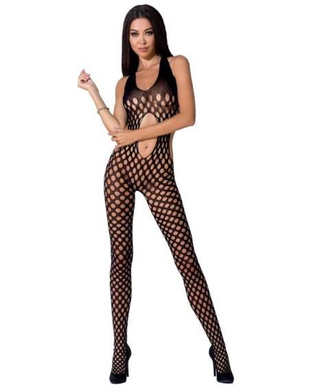 Bodystocking PASSION Woman BS065 em preto