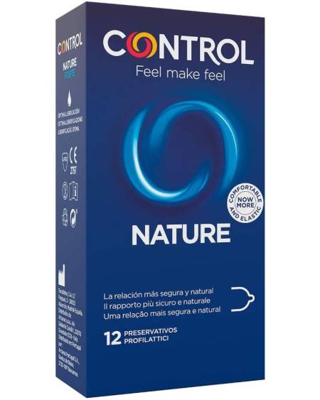 Embalagem dos preservativos CONTROL - NATURE