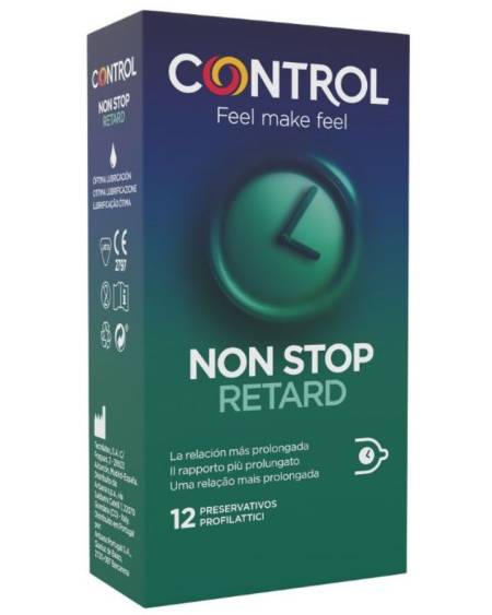 Preservativos CONTROL - NON STOP RETARD 12 Unidades