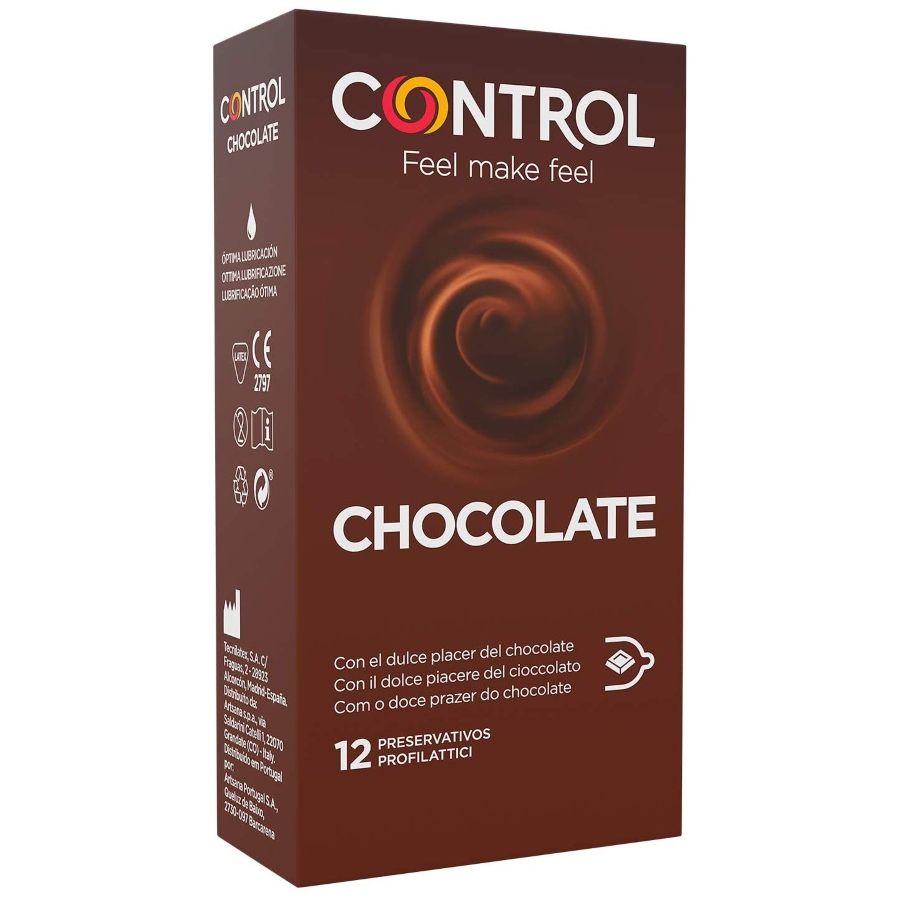Preservativos CONTROL sabor chocolate