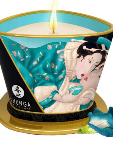 SHUNGA - VELA DE MASAJE ISLAND BLOSSOMS 170 ML