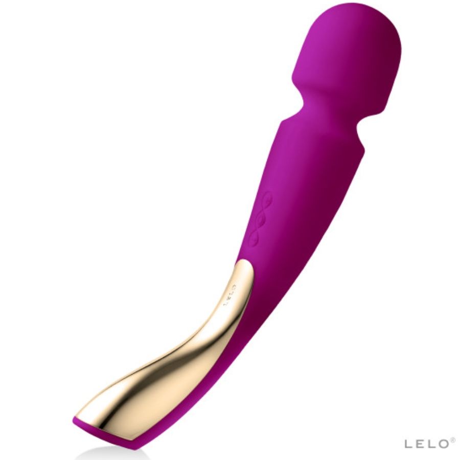 LELO - SMART WAND 2 NEGRO - BURDEOS